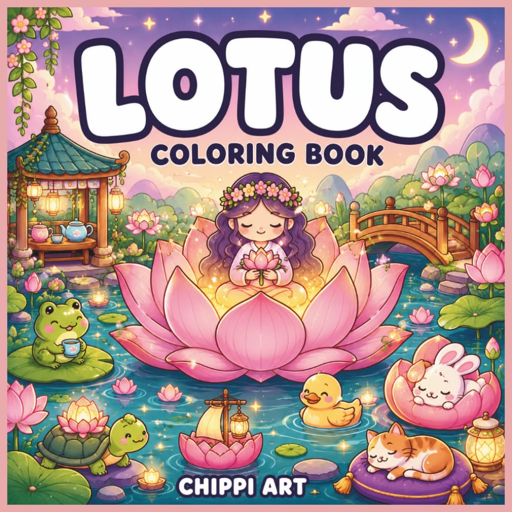 Lotus: A Cozy & Bold Coloring Journey for Peace, Relaxation, and Gentle Healing (Gentle Healing Coloring Series)