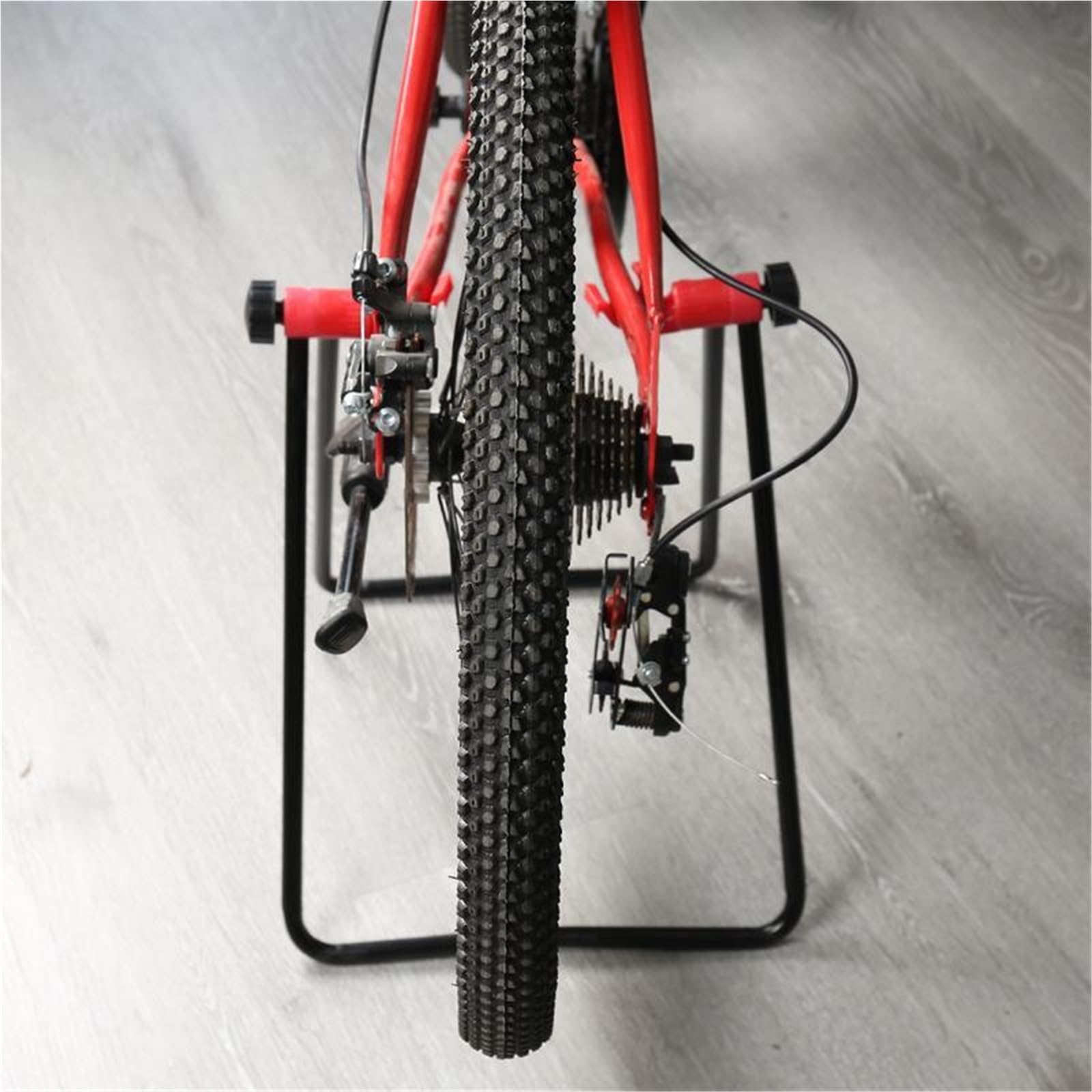 Pied Atelier Velo Support de stationnement triangulaire Vertical for vélo, 1 pièce, cadre de réparation de vélo de route, support pliant, équipement de cyclisme