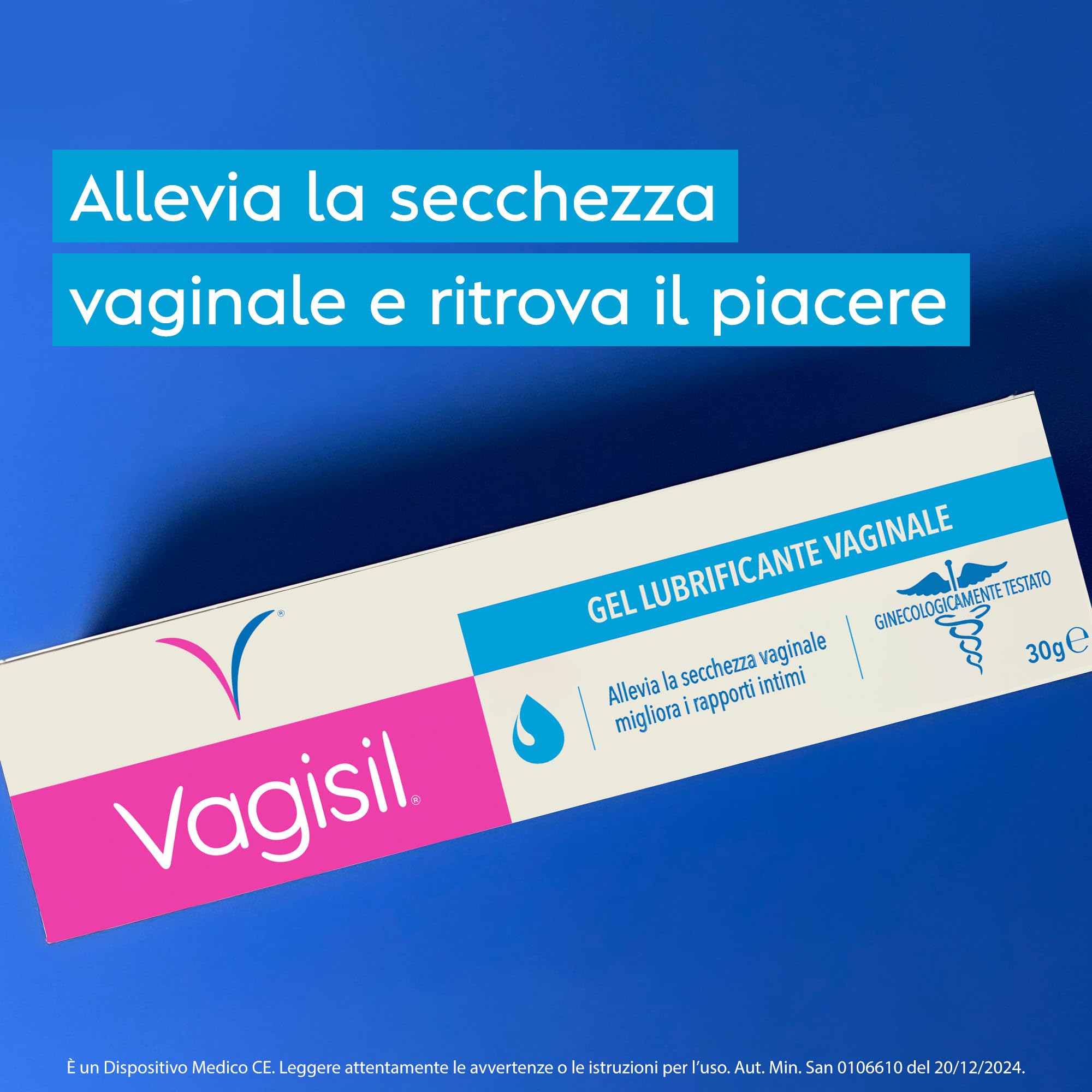 Vagisil Gel Lubrificante Vaginale, A Base D'Acqua, Allevia La Secchezza Vaginale E Migliora I Rapporti Intimi, Idratante, 30 g