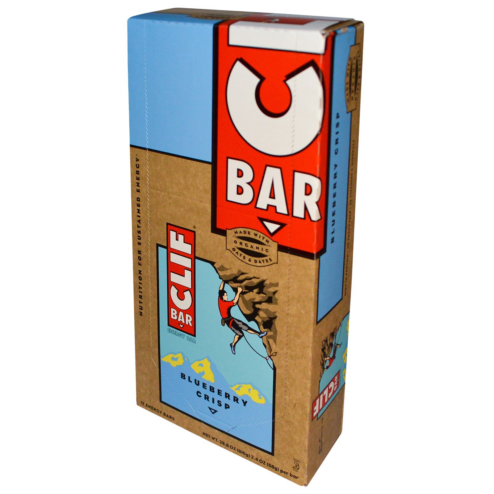CLIF Bar Blueberry Crisp (Pack of 12)