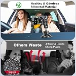 koolehaoda Magnetic Car Phone Holder for Magsafe, Vacuum Suction Cup Phone Mount for Windshield Dashboard, 360° Adjustable Metal Arm Car Phone Holder for iPhone Samsung All Smartphone & Cars Truck