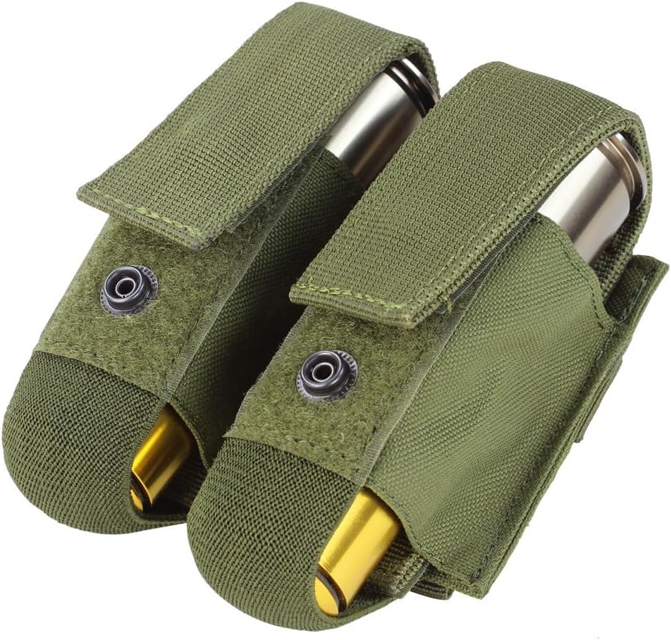 MOLLE Tactical Double 40mm Grenade Pouch - OD Green