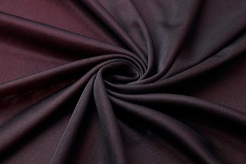 Miniatura 8 de Capa de bruja gótica de pirata vampiro, unisex, color negro y rojo