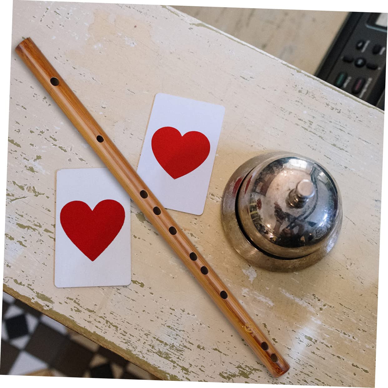 Flûte Piccolo Traditionnelle en Bois pour Débutants Finition Polie Miroir et Ouverture Fine, Livrée Paquet de Rangement en Tissu pour Musique à Vent