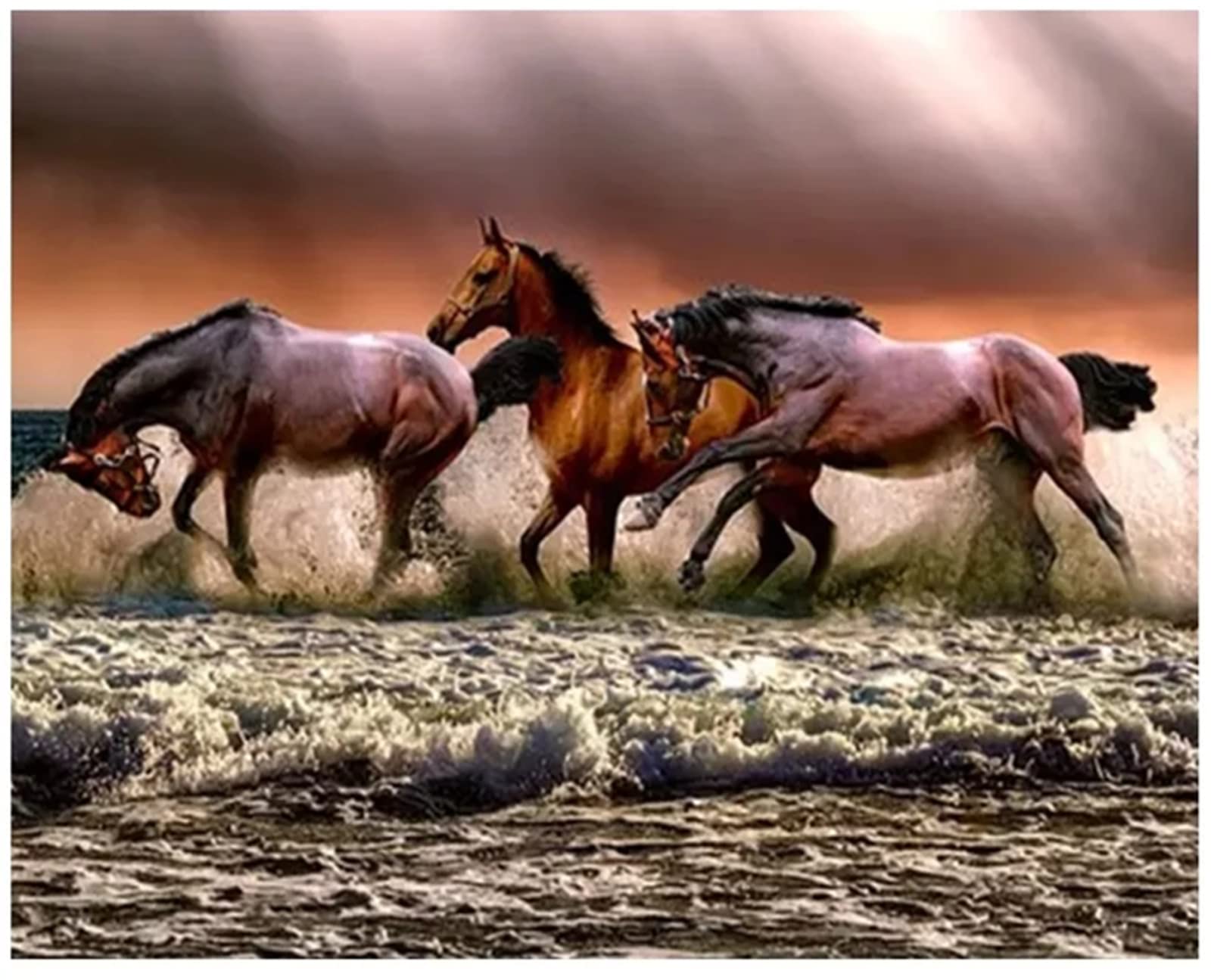 Puzzles 1500 Stück für Erwachsene Ross Kunstsammlung, Puzzlekunst FüR Erwachsene Und Kinder, Hochwertiger Druck Fertige Größe 87×57cm