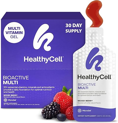 Miniatura 7 de Healthycell Bioactive Daily Liquid Multivitamínico Líquido Diario para Hombres y Mujeres – Más de 20 Vitaminas, Minerales y Antioxidantes Esenciales