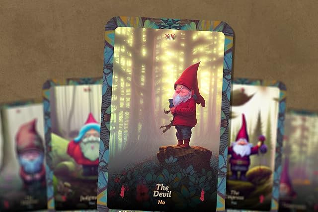 Foto 6 de 8 de Ibiza Tarot de Gnomos - Cartas de Arcanos Mayores para Principiantes, Auténtica Experiencia de Adivinación…