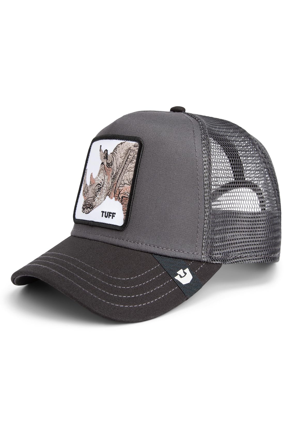 Goorin Bros. Gorra para niños The Tuff Rhino Mini Oil Void gris oscuro, talla: talla única