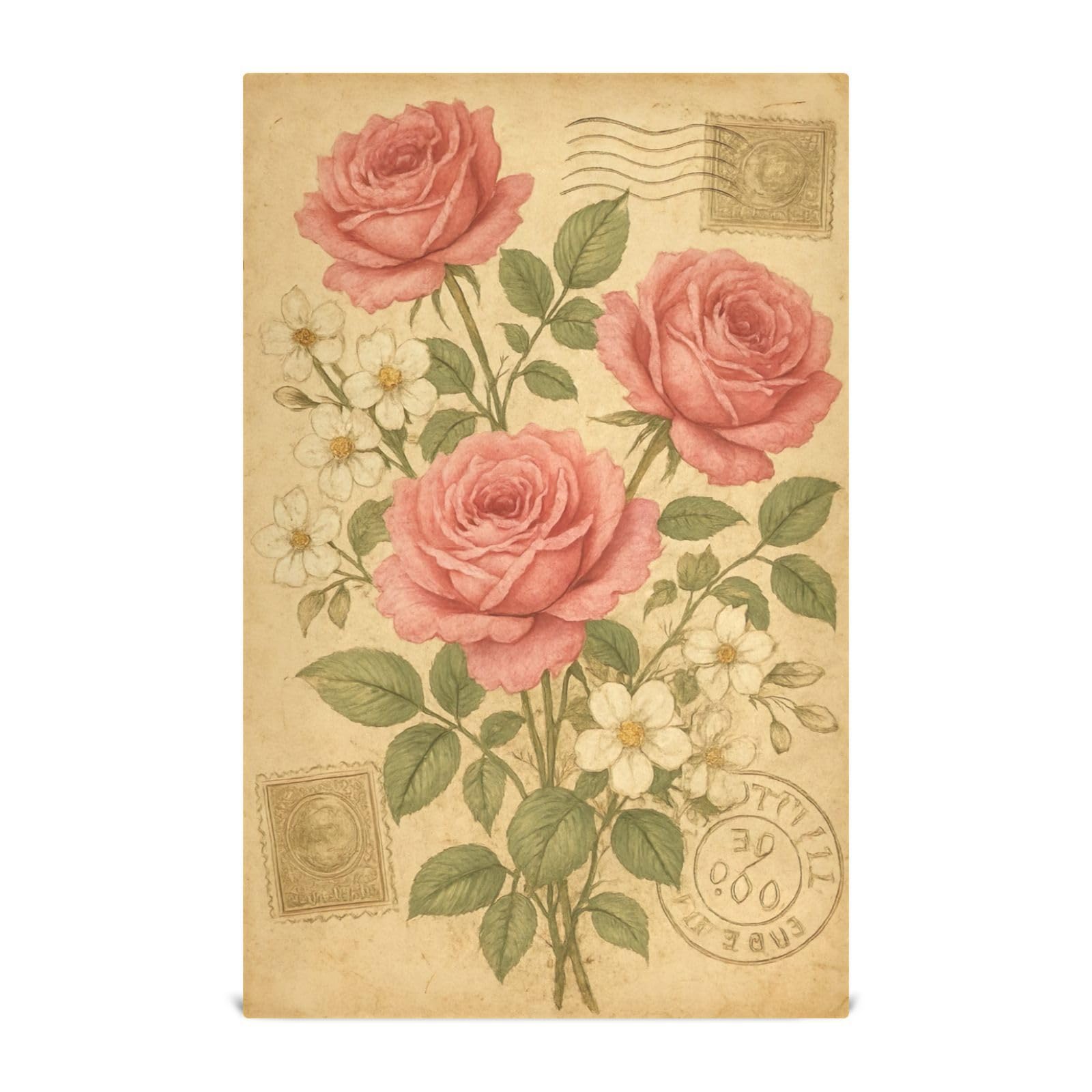 Torchons de cuisine à séchage rapide ODAWA en polyester absorbant rose