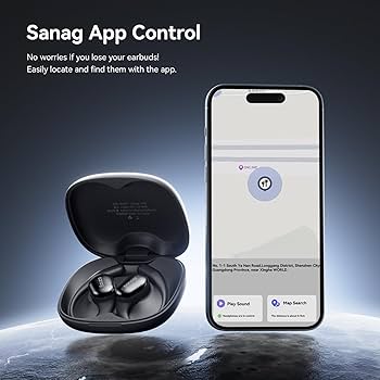 Amazon.com: Sanag Open Ear Earbuds Wireless Bluetooth 5.4 with ENC
