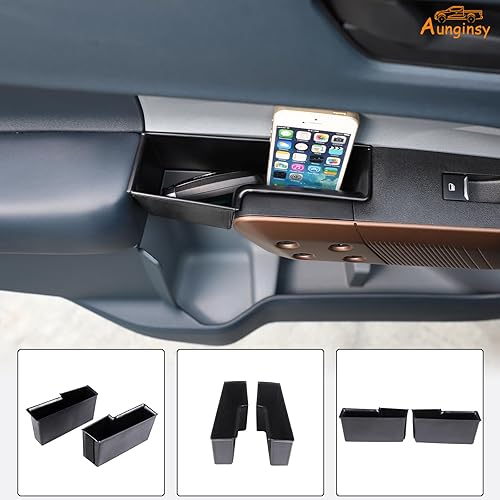 Miniatura 6 de Caja de almacenamiento para puerta trasera de automóvil compatible con Ford Maverick 2022-2024, caja de almacenamiento lateral para puerta trasera