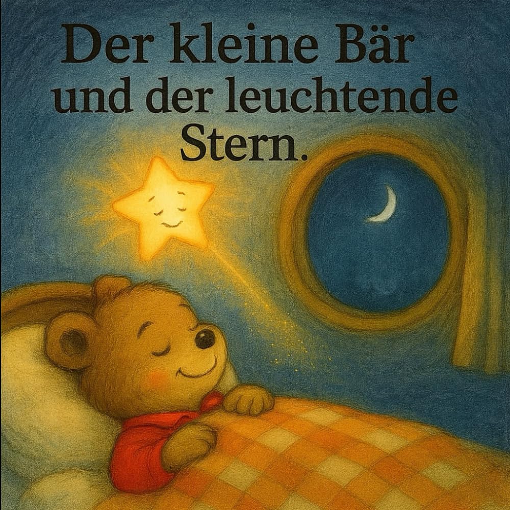 Der kleine Bär und der leuchtende Stern: Eine magische Gute-Nacht-Geschichte