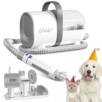 大特価❣️犬用トリミングツール7点セット3 L大容量防塵カップブラウン 大特価❣️犬用トリミングツール7点セット3 L大容量防塵カップ