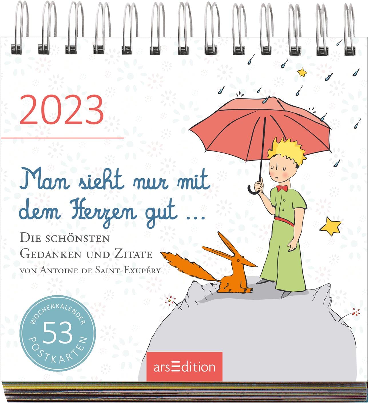 Display Postkartenkalender 2023: Mit 20 x 3 Ex. | Wochenkalender 2023, 53 Postkarten zum Abtrennen und Verschicken