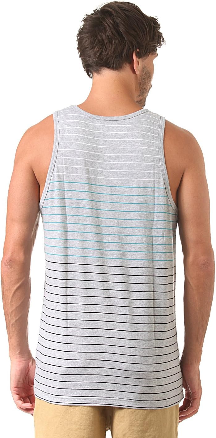 LRG Men's Rc Stripe Tank Top