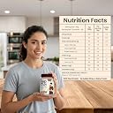 Build My Body Chocolate Peanut Butter Powder Makes 1KG Peanut Butter Spread | 37g Protein | Real Cocoa | Low Fat | Chocolate Peanut Butter Baking & Fitness | 227g x 2Powder | For Smoothies, Baking & Snacking | 410g gallery image
