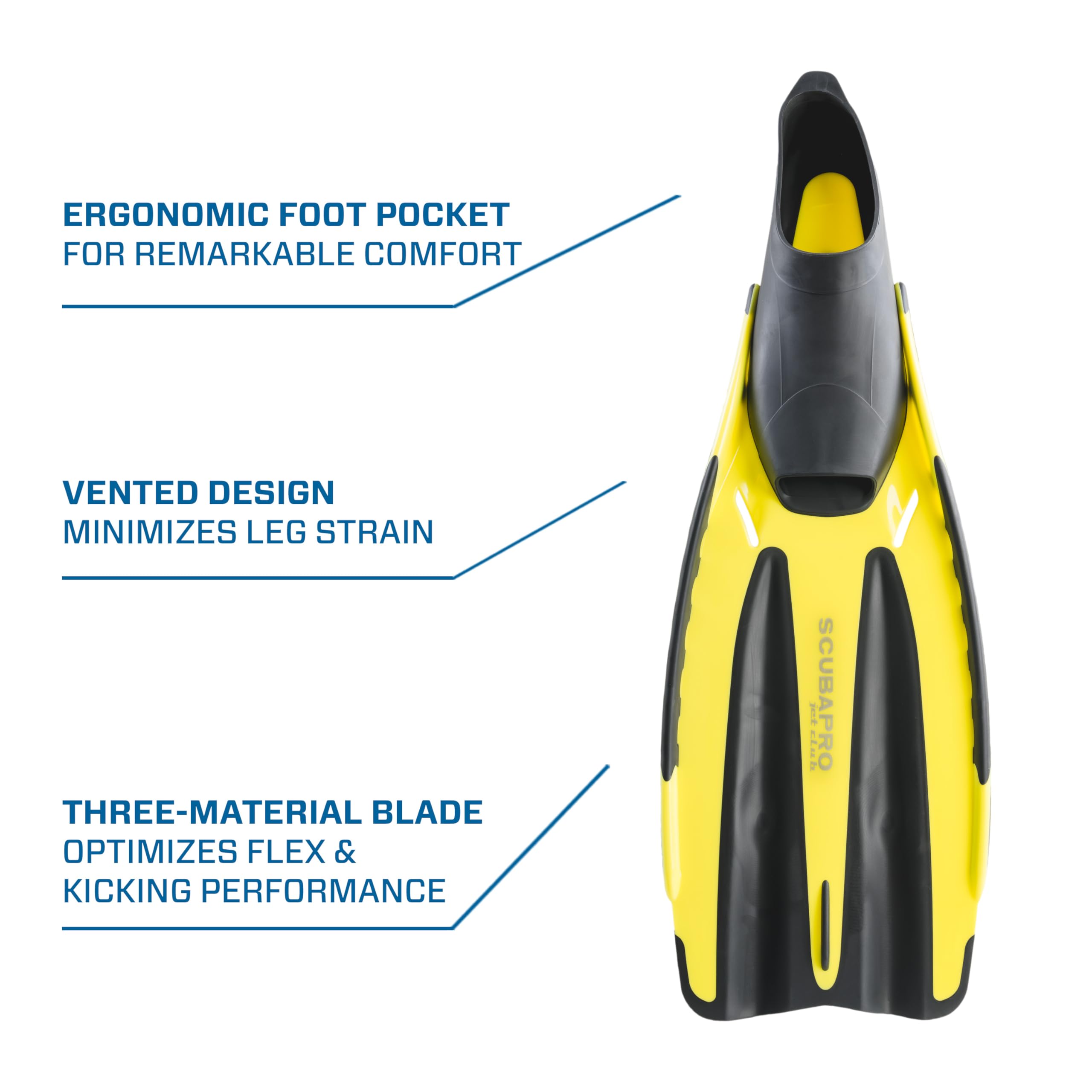 Scubapro Jet Club Diving Fins EU 42-43