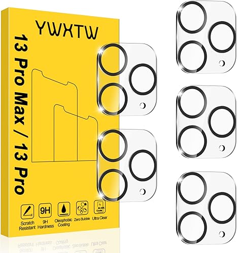 Miniatura 30 de YWXTW Protector de lente de cámara para iPhone 17 Pro, cobertura completa, protector de pantalla de lente de vidrio templado para iPhone 17 Pro