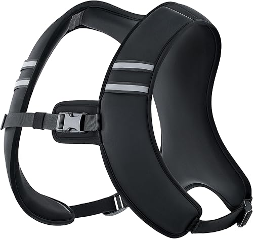 Miniatura 16 de ZELUS Chaleco con peso lavable, chaleco con peso de hierro suave Z-Fit para mujeres y hombres, chaleco de peso de 5/10/15 libras con rayas Negro