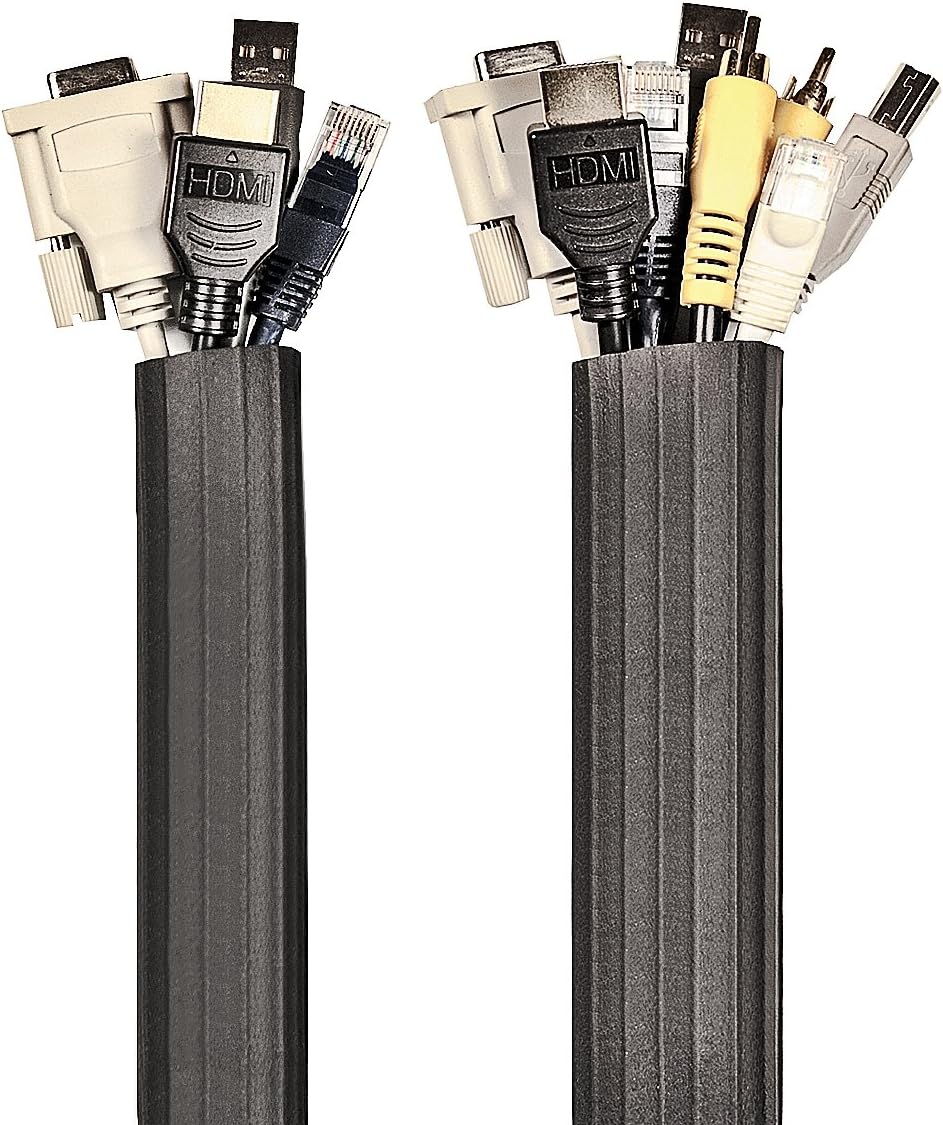 UTW-FCW12-BK 12-Feet Flexi Cable Wrap, Black