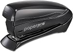 PaperPro inSPIRE 15 Sheet Stapler - One Finger, No Effort, Spring Powered Stapler - Black (1493)