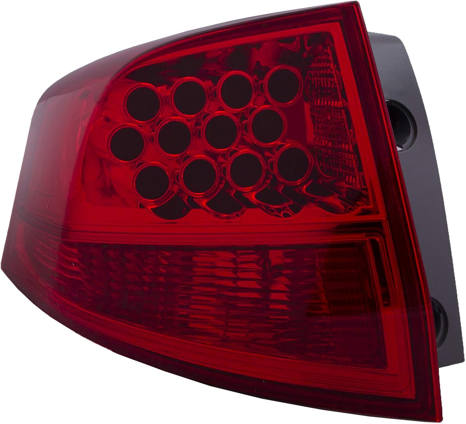 HEADLIGHTSDEPOT On Body Tail Light Compatible with Acura MDX 2007-2009 Includes Left Driver Side Tail Light