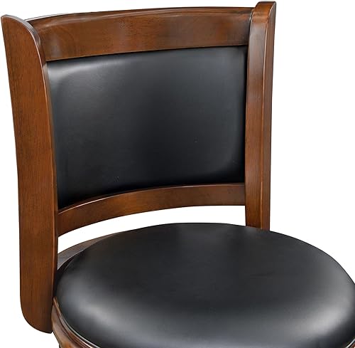 Miniatura 149 de Boraam Augusta - Silla alta giratoria de altura Negro -,Negro/Cappuccino,Negro/Cerezo,Marrón/Capuchino,Capuccino,Cereza,Cepillo de alambre