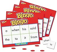 Vista 1 de Trend, Juego de bingo para jóvenes aprendices, palabras visuales (t6064)