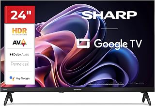 SHARP TV 24 Zoll, HD Ready LED, Google TV, Modell 24HF2365E