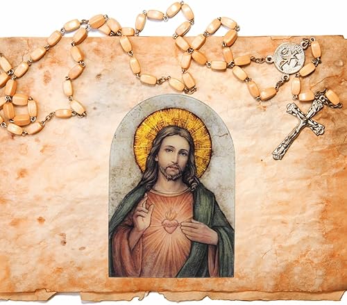 Miniatura 3 de Placa arqueada del Sagrado Corazón de Jesús, decoración de pared cristiana, regalo religioso, 7 pulgadas