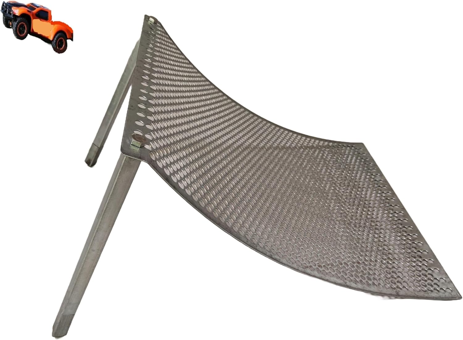 Cliab RC Ramp Wide RC Car Ramps for Jumping Adjustable Complete Metal Design with Holes Cliab RC Ramp Wide RC Car Ramps for Jumping Adjustable Complete Metal Design with Holes