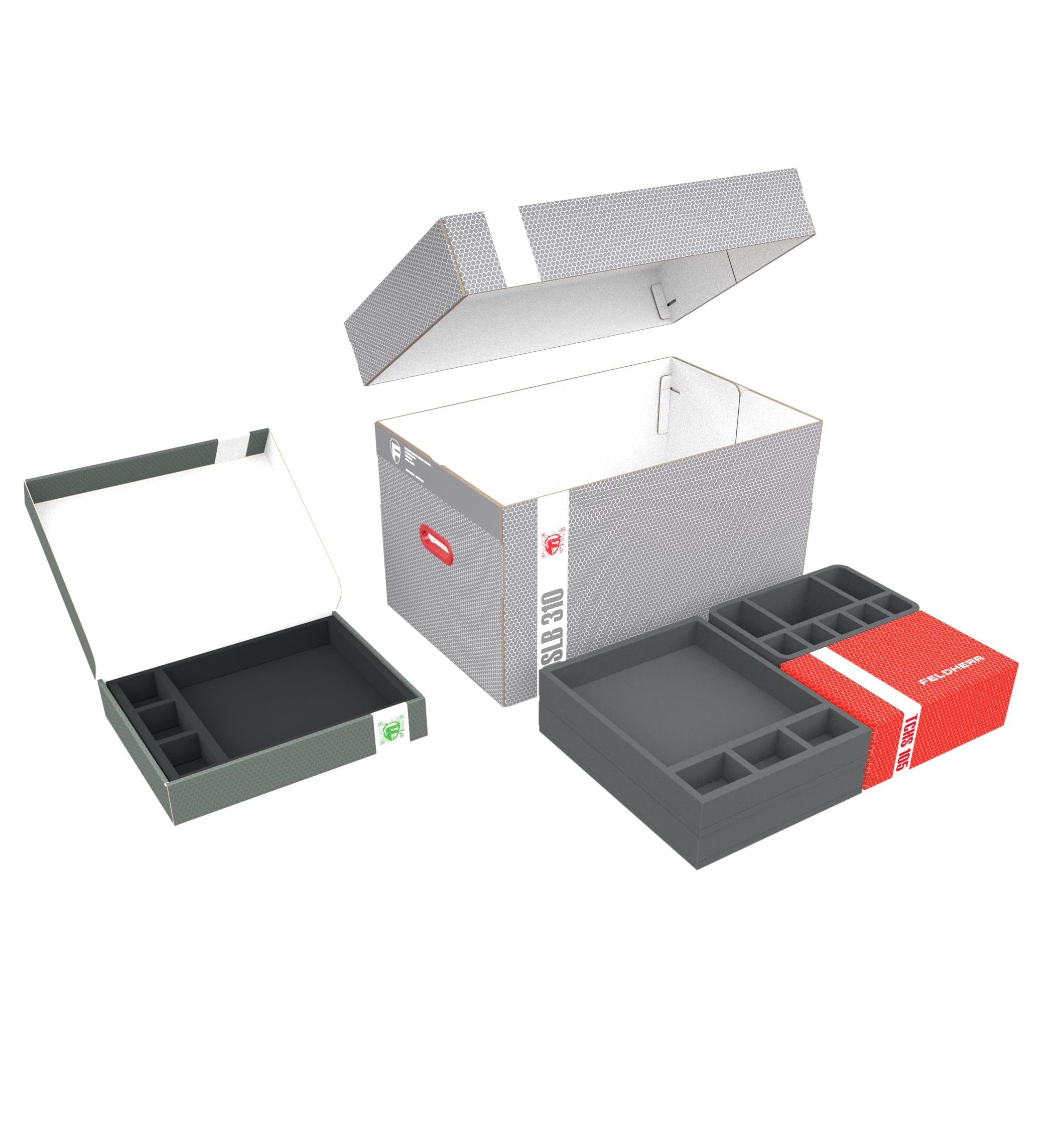Feldherr Lagerboxen-Set kompatibel mit Marvel Zombies X-Men Resistance Grundspiel - 6 Erweiterungen + Kickstarter Exclusives