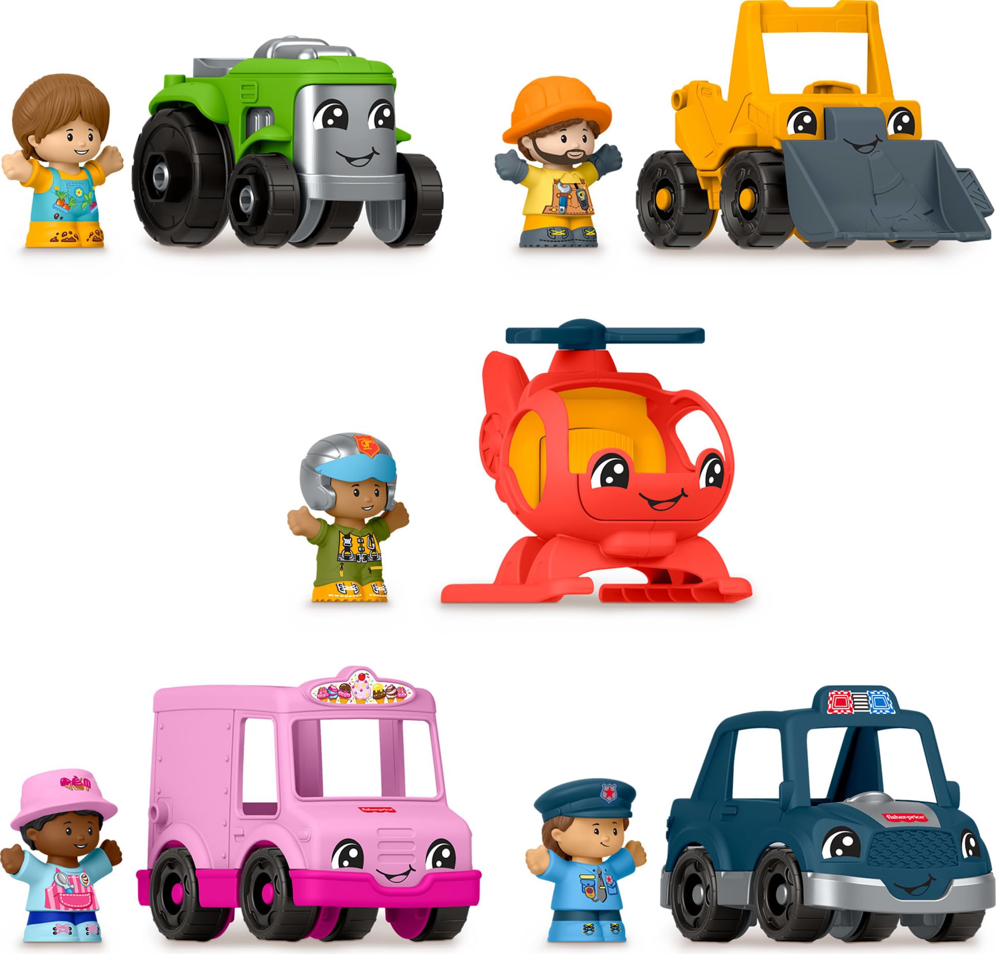 Little People Activity Vehicles Set