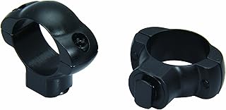 CCOP SR-1001M Medium Profile Rifle Scope Turn-In Steel Ring, 1-Inch - CCOP