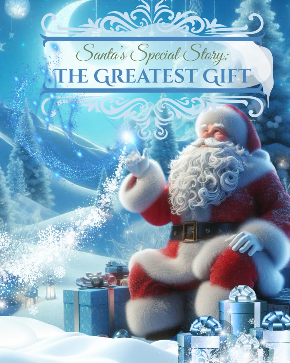 Santa's Special Story the Greatest Gift: A Christian Christmas Story for Kids about Jesus, Giving, and the True Meaning of Christmas (The Magic of Christmas 101 Questions with Santa Claus)