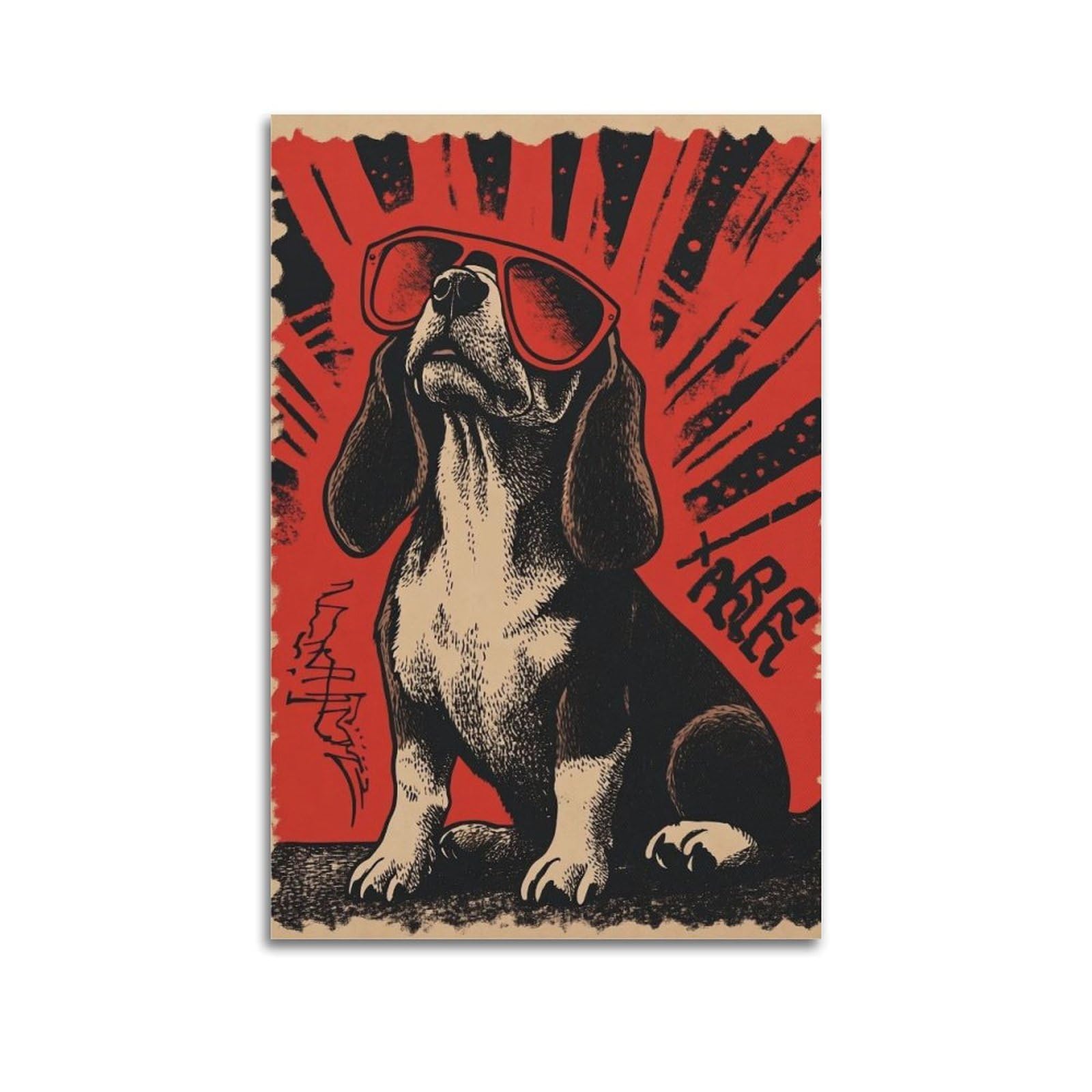 JUWRHRHHRH Funny Drog 1 (3) Poster Canvas Aesthetic Wall Art Painting Decor for Living Room Bed Room 20x30inch Unframe-style