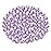 Novani Rhinestones 3000Pcs Flatback Crystal Round Loose Gemstones Glass Rhinestones for Crafts Makeup Nail Art Clothes Shoes DIY Decorations(SS6, 1.9-2.0mm,Lavender)