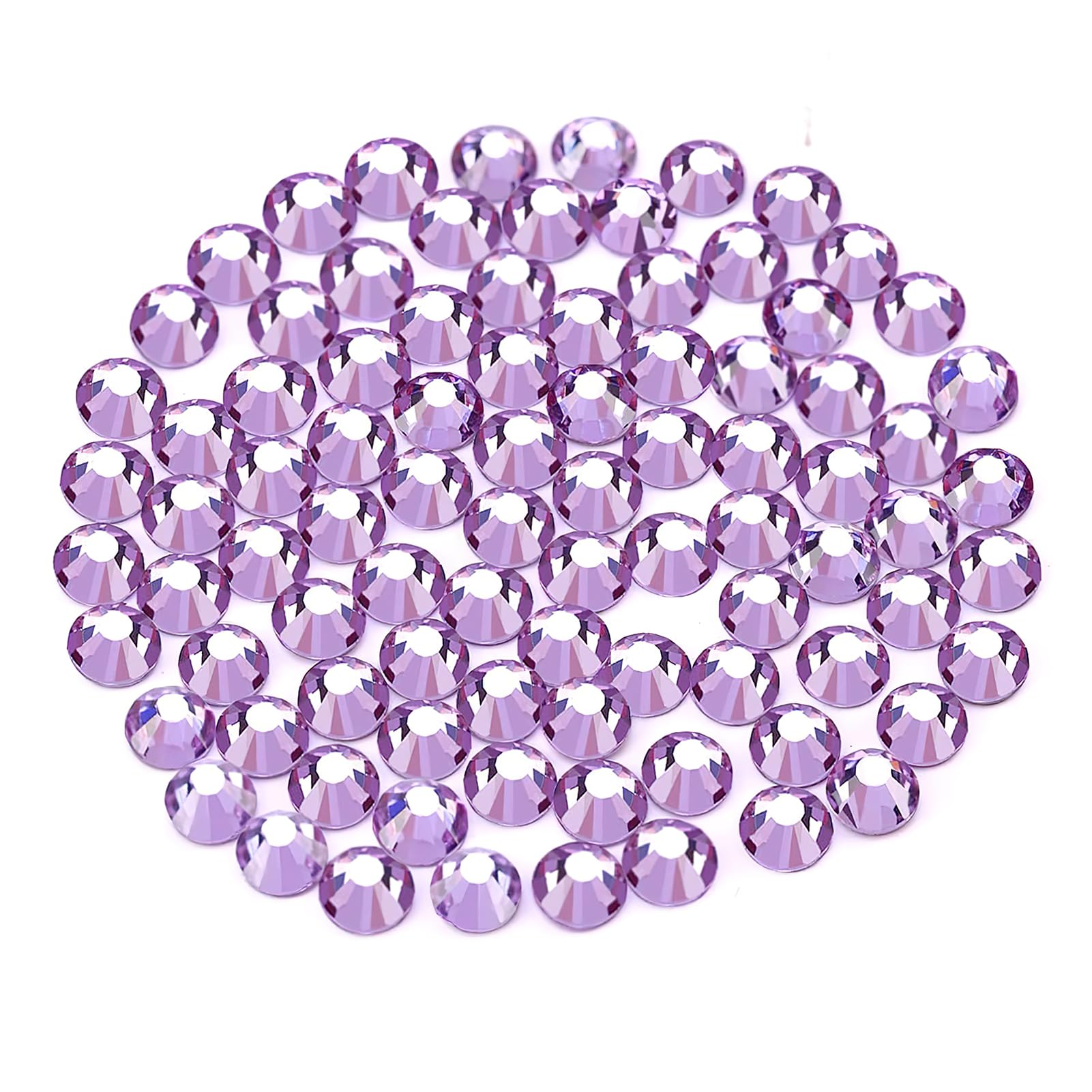 Novani Crystal Rhinestones, Flatback Loose Gemstones 1440pcs Glass Rhinestones for Clothes Shoes Crafts Makeup Nail Art and DIY Decorations(SS16,
