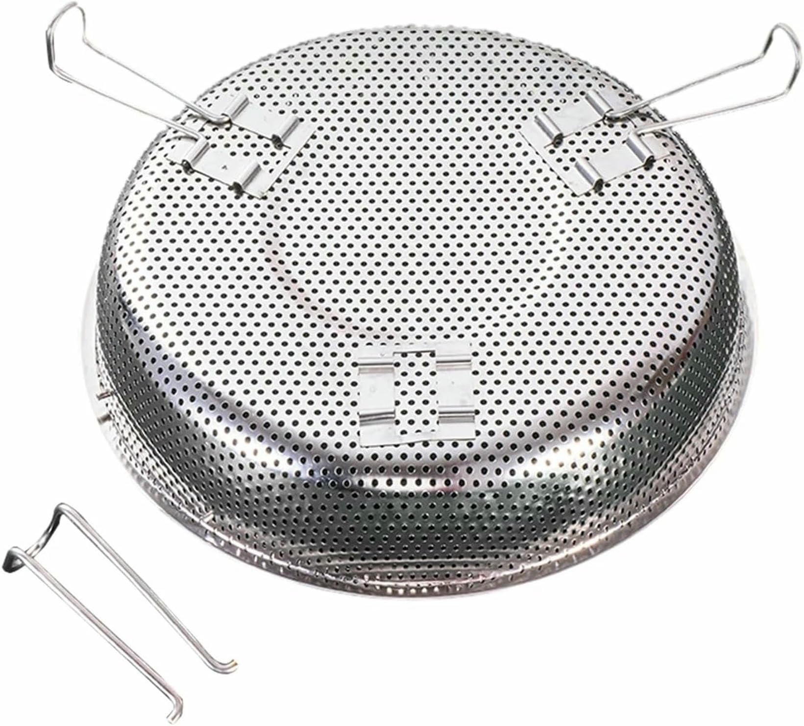 Panier de lavage de riz en acier inoxydable 22.5 cm pour légumes et fruits de mer