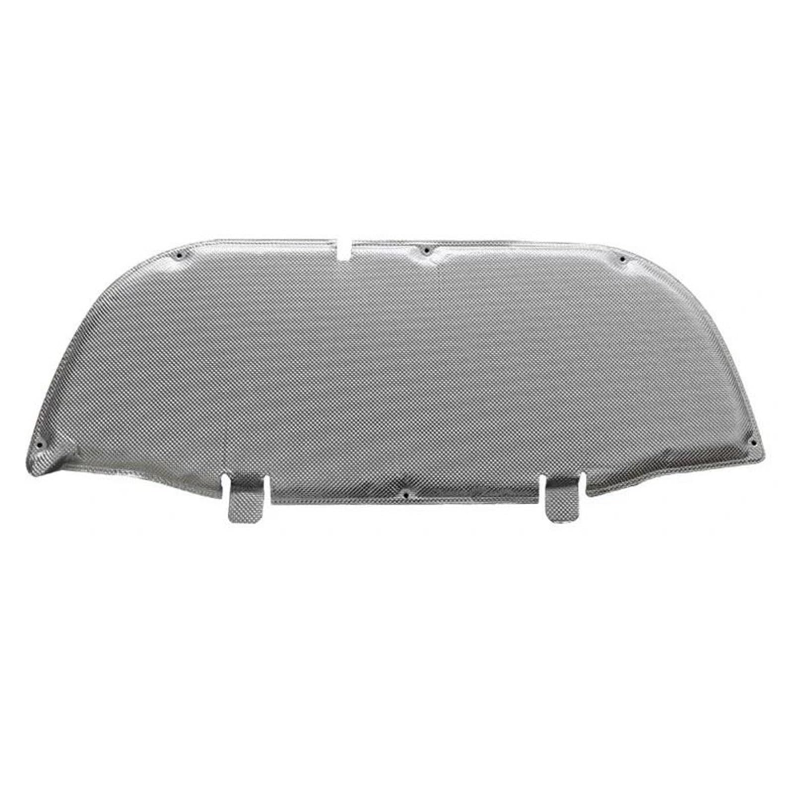 Sound Pad Car Front Engine Hood Heat Insulation Cotton Pad Aluminum Foil / Foam Material Mat Cover for Corolla for Cross 2022(Front Rear Aluminum)
