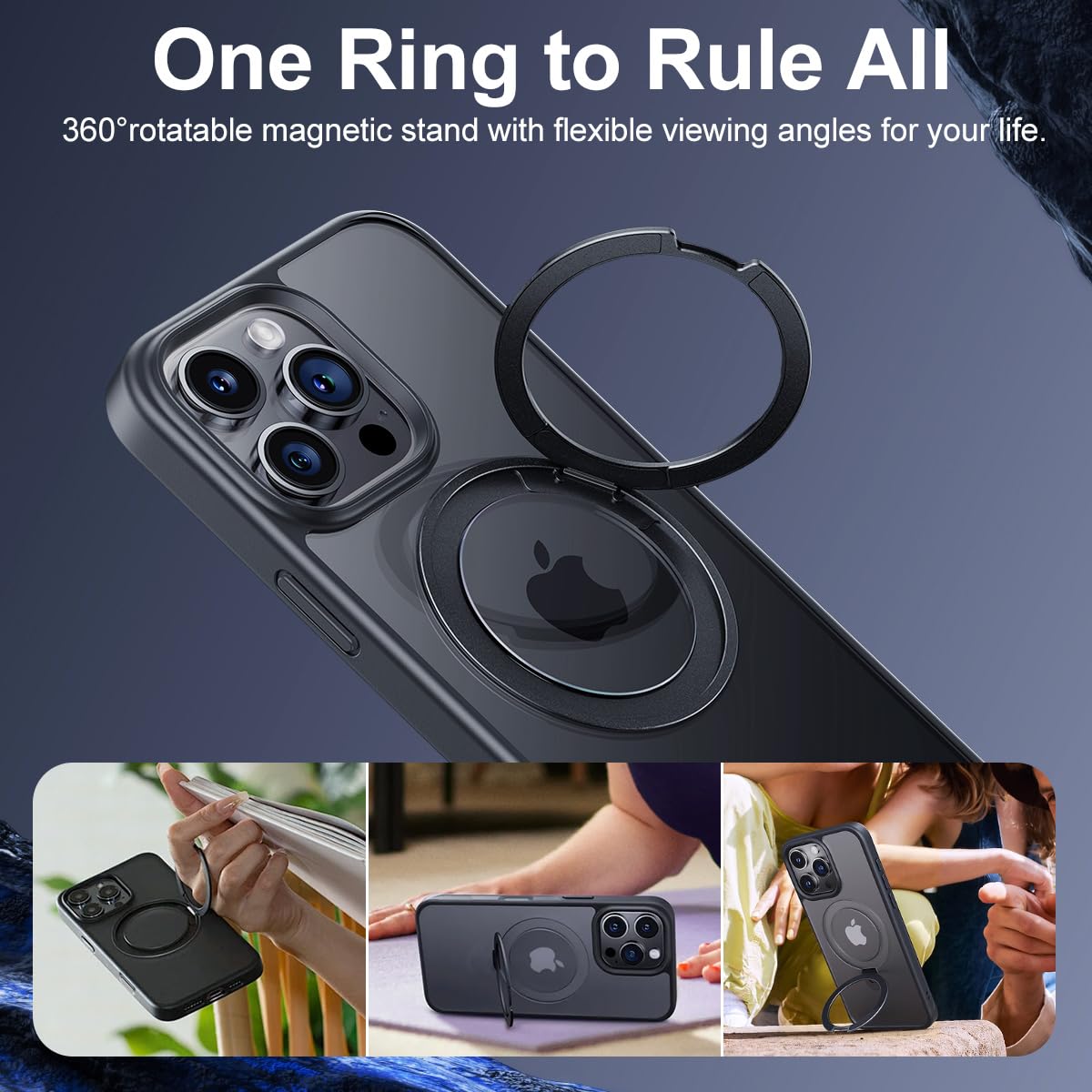 T Tersely Magnetic Case For IPhone 16 Pro Max 6.9-inch,Compatible...