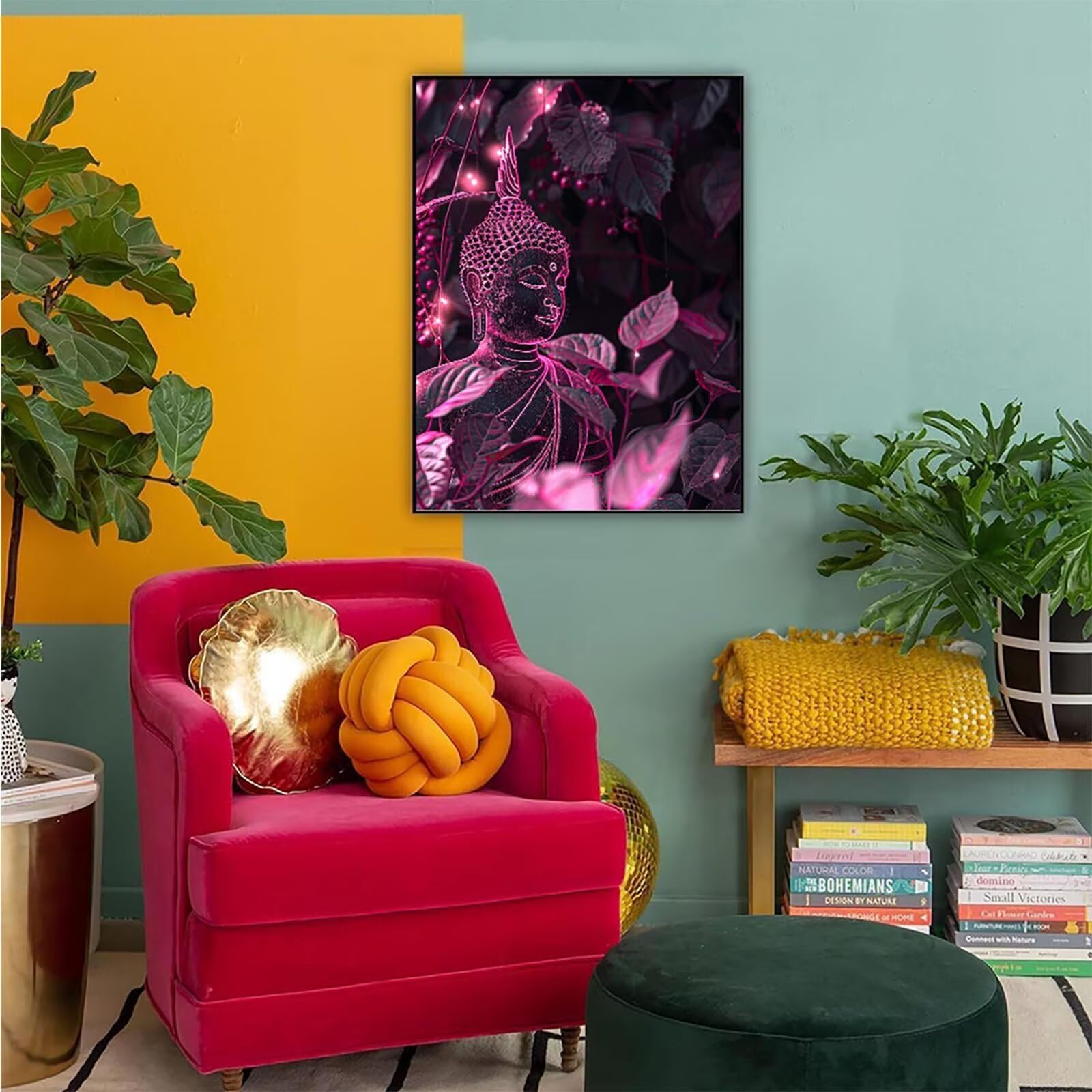 Diamond Painting Arte, Diamond Painting Erwachsene Scultura Bastelset, DIY Diamant Malerei Runder Vollbohrer Diamanten Kinder Malerei Stickerei Kreuzstich Dekoration, Geschenk 90 x 120 cm PJY9 P-0