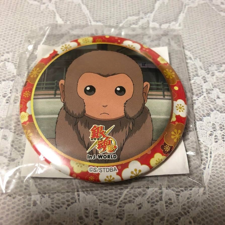 銀魂　缶バッジ In J-world 銀魂 in J-WORLD 缶バッジ 坂田銀時 ピースサイン - メルカリ