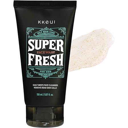 men's foaming face wash