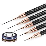 Artdone Nail Striping Tape Lines Kit With Nail Art Pens Dotting Tools And Liner Brushes For Gel Polish Small Detail Drawing Design Paint