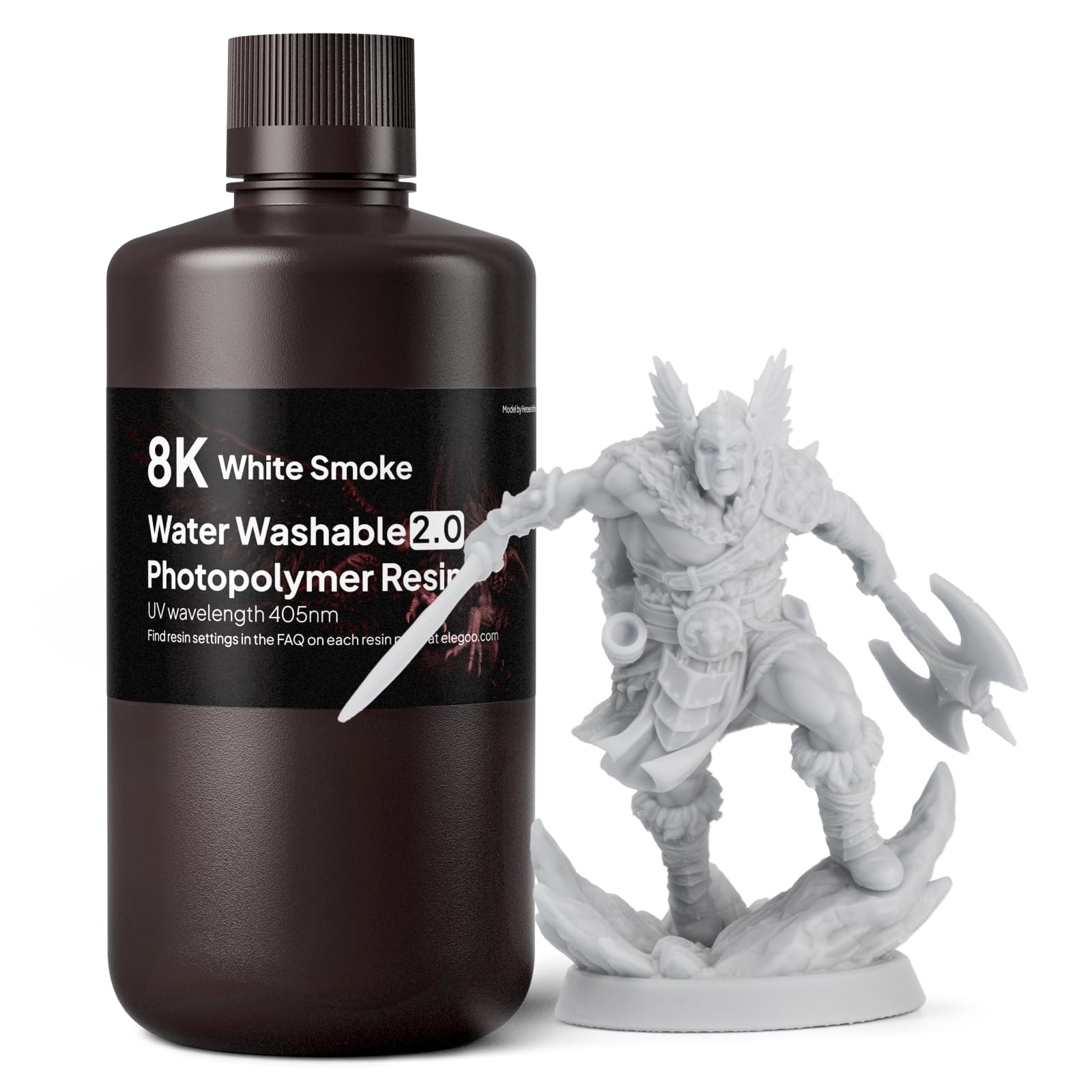 ELEGOO 405nm Wasser Waschbares Resin 2.0