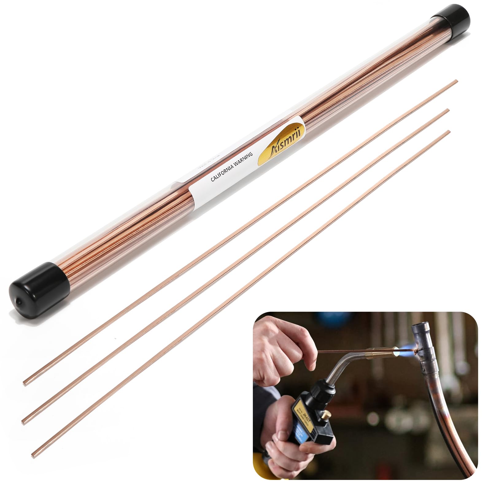 Copper Phosphorus Brazing Rods - 30 PCS -1