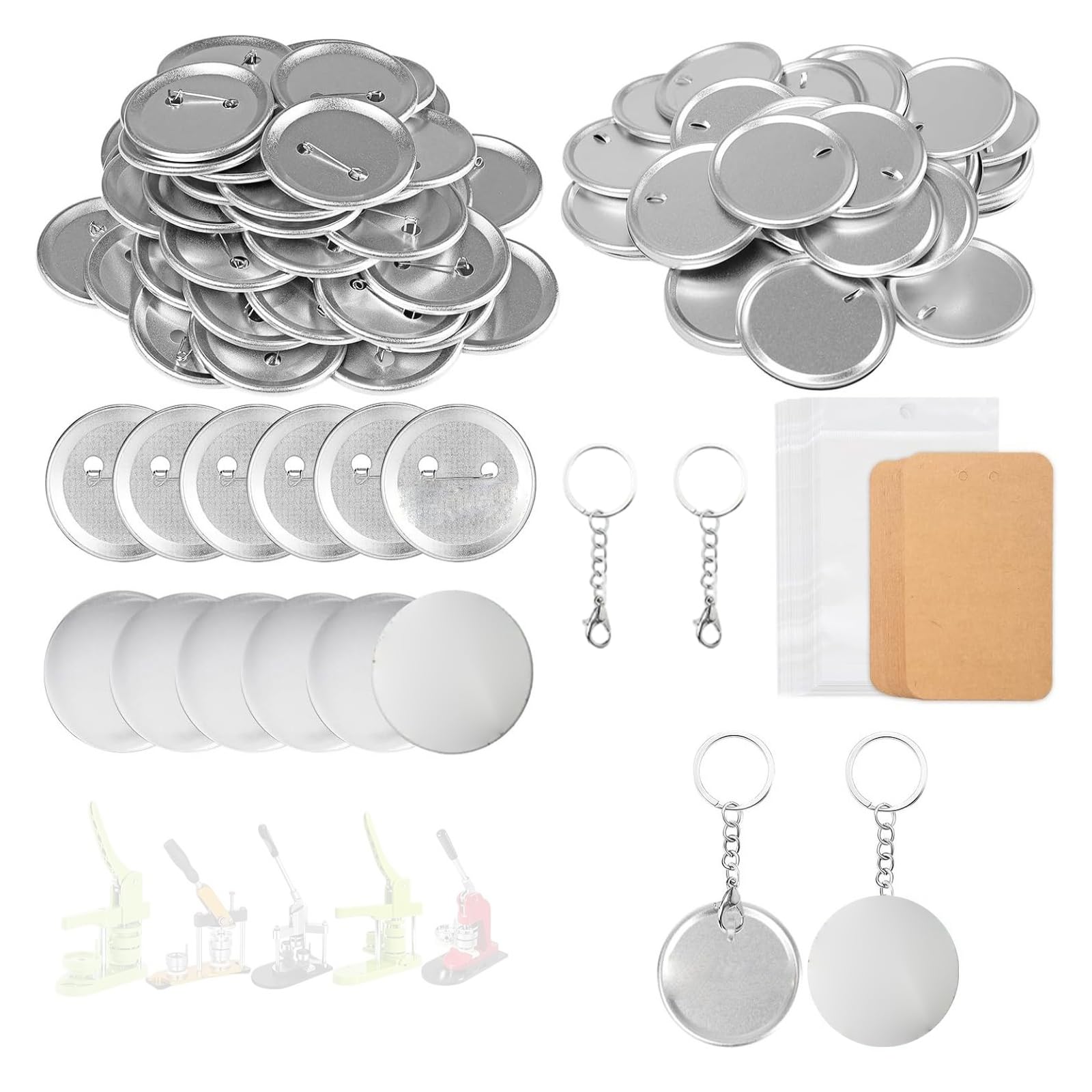 Rundknopf Teilepaket 58 mm