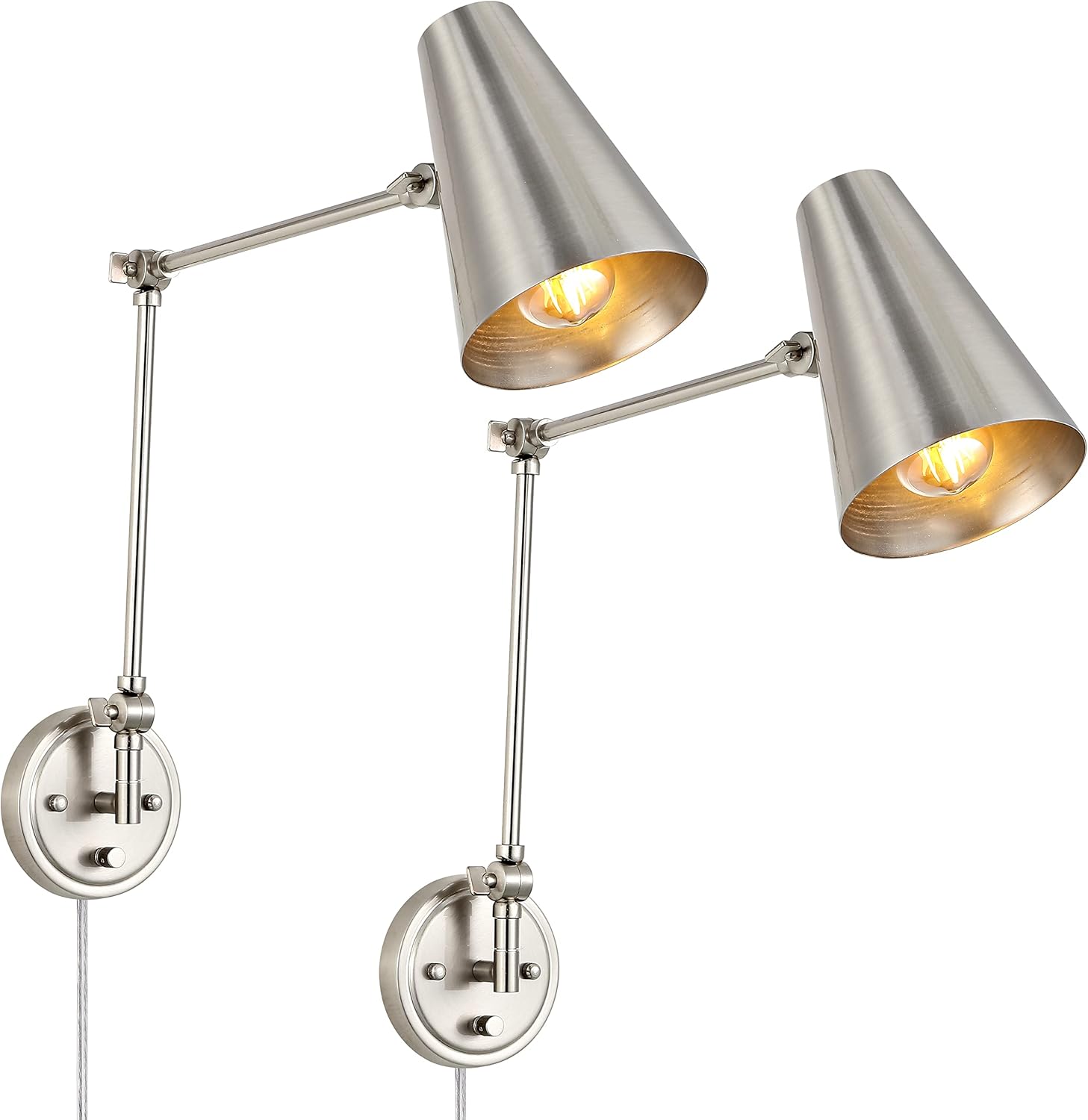 Swing Arm Wall Sconce Hardwired