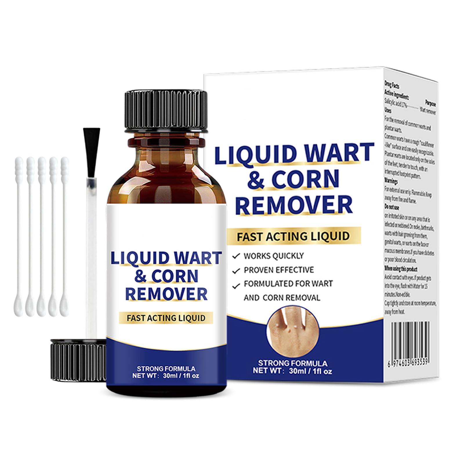 Quita Verrugas,Verrugas Quitar,Tratamiento Suave de Eliminar Verrugas,Pediculadas y Comunes1234567